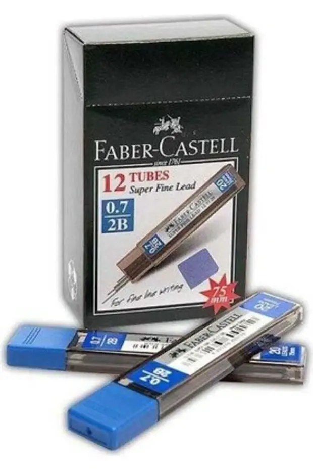 Min Süper Fine Lead 2b 75 Mm 0.7 Mm Versatil Kalem Ucu (1 PAKET 12 TÜP) Min Süper Fine Lead 2b 75 Mm 0.7 Mm Versatil Kalem Ucu (1 PAKET 12 TÜP)